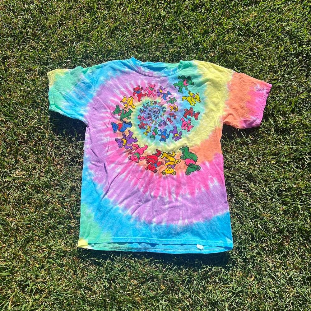 Liquid Blue grateful dead tie die tee youth xl (fits mens S)